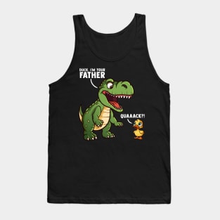 Funny Duck Dinosaur Gifts Men Kids Women Funny Dinosaur Tank Top